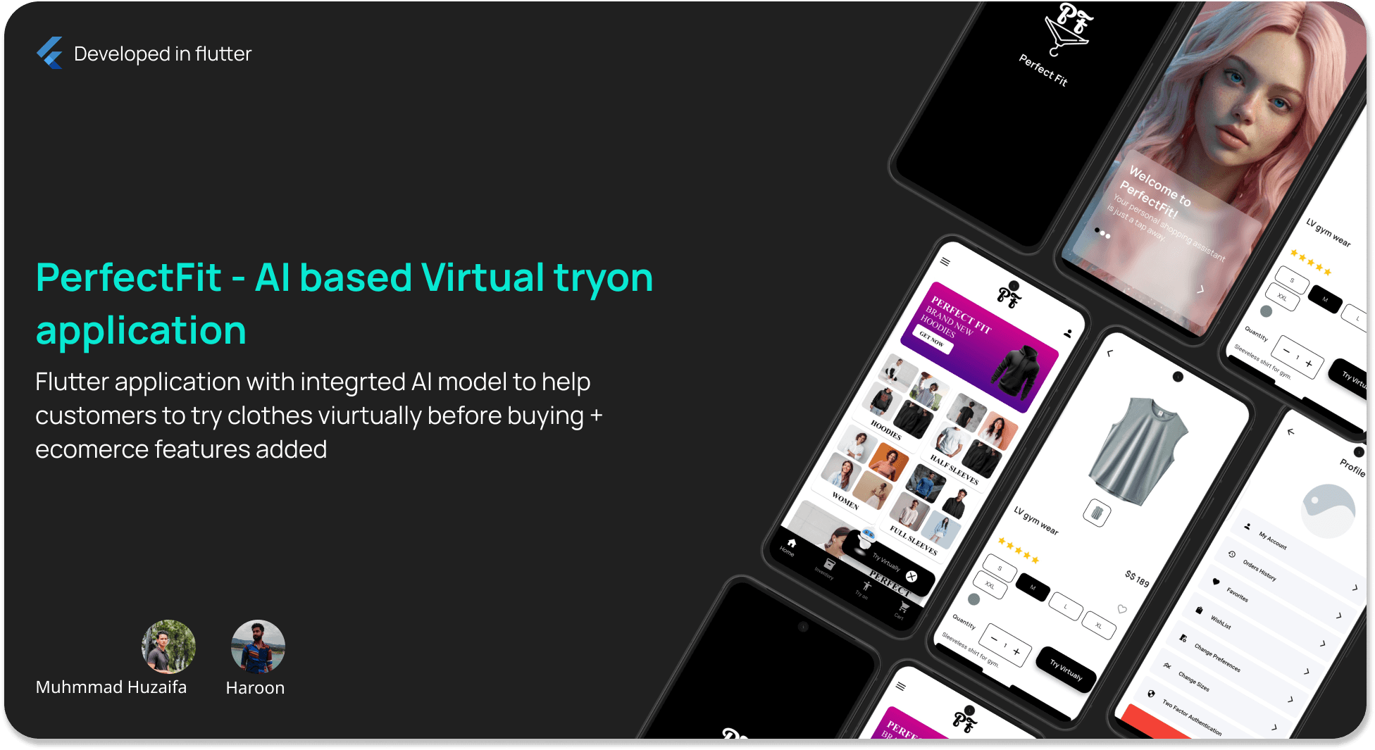 PerfectFit – AI based Virtual Try-On Application banner